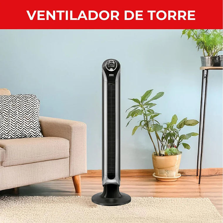 Ventilador de Torre SAMURAI Eole Negro 4