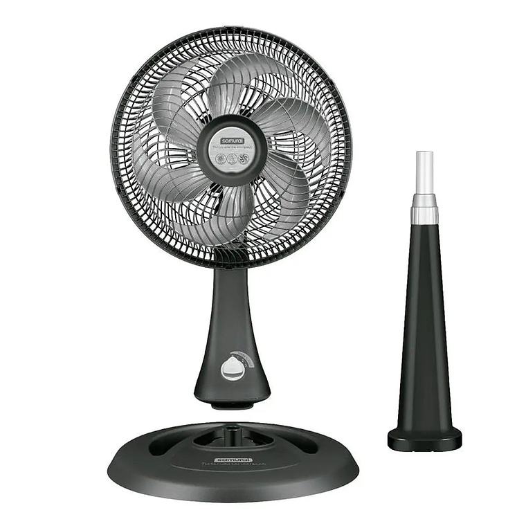 Ventilador SAMURAI Air Protec Maxx 2en1 Negro 4