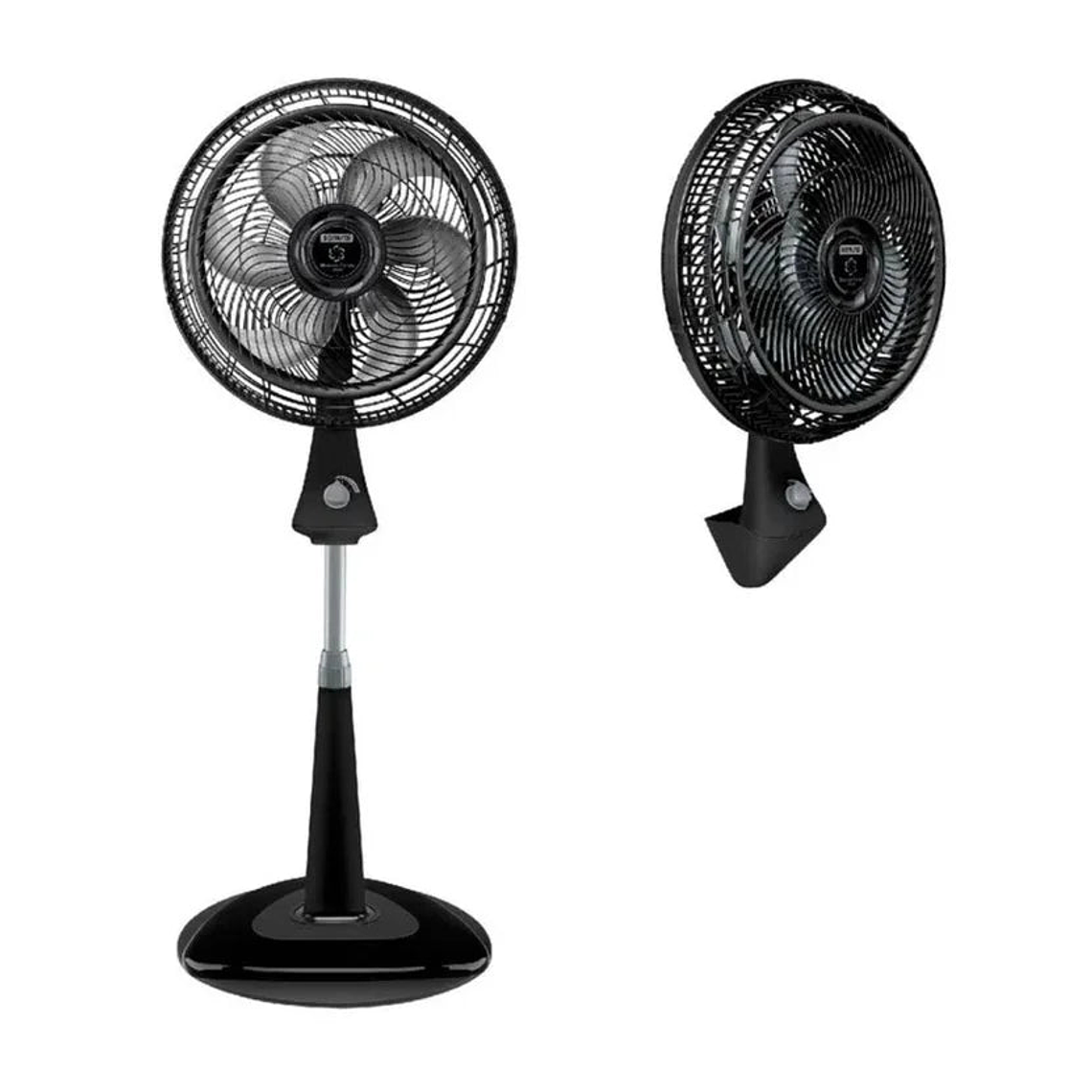 Ventilador Samurai Silence Force Plus 2 En 1 Negro 3