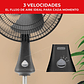 Ventilador SAMURAI Tropical Plus Negro - Miniatura 3