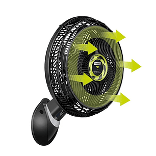 Ventilador SAMURAI Ultra Silence Force control remoto pared
