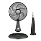 Ventilador SAMURAI Turbo Silence Maxx Compact 2en1 Negro - Miniatura 4
