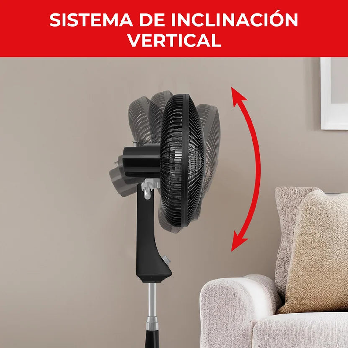 Ventilador SAMURAI Tropical Plus Negro 7