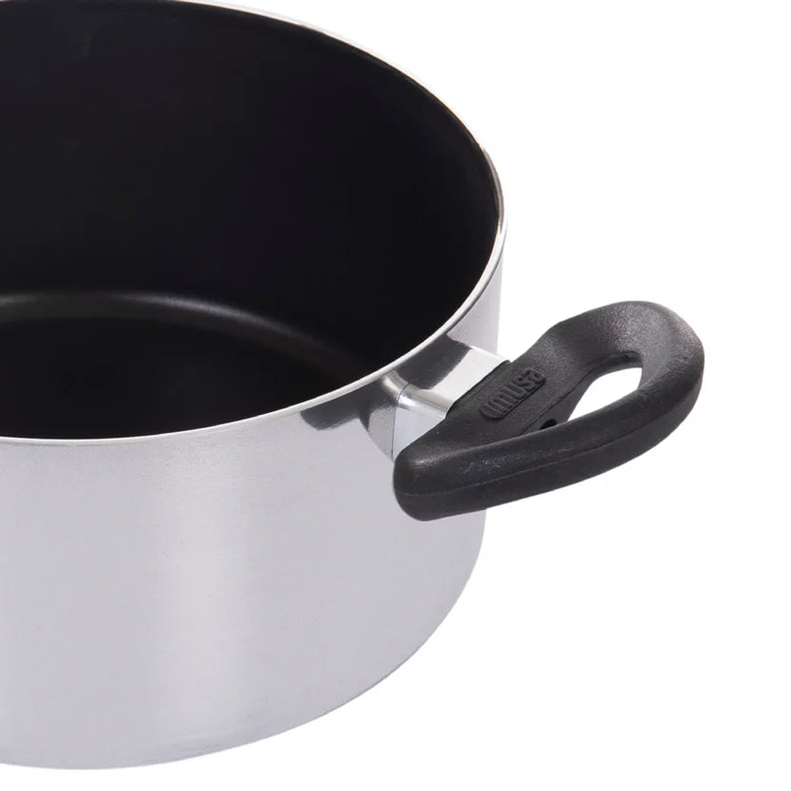 Bateria de Cocina 7 Piezas Aluminio Tapa Vidrio 7