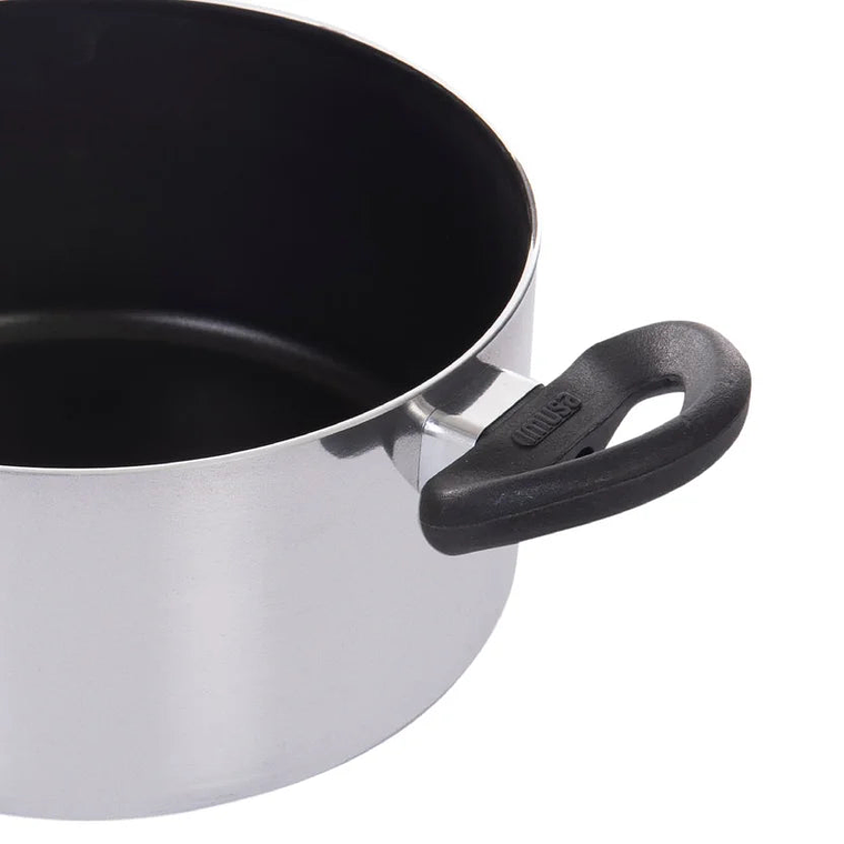 Bateria de Cocina 7 Piezas Aluminio Tapa Vidrio 7