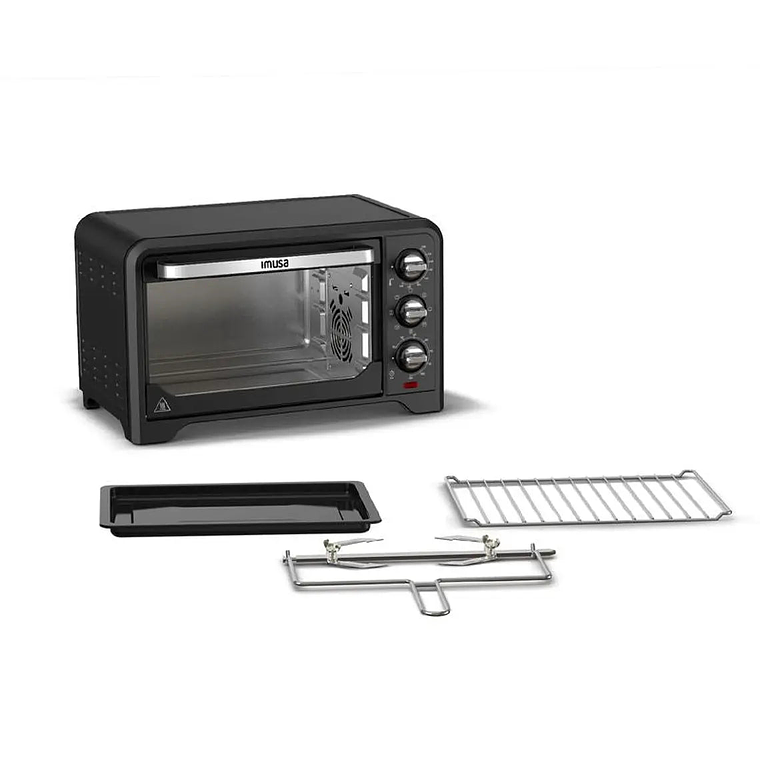 Horno Freidor IMUSA 19Litros Óptimo XL Negro 1
