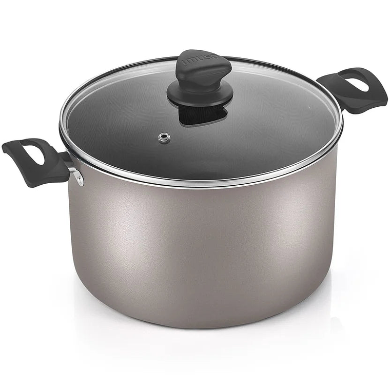 Olla Talent 24cm con Tapa de Vidrio Imusa 5