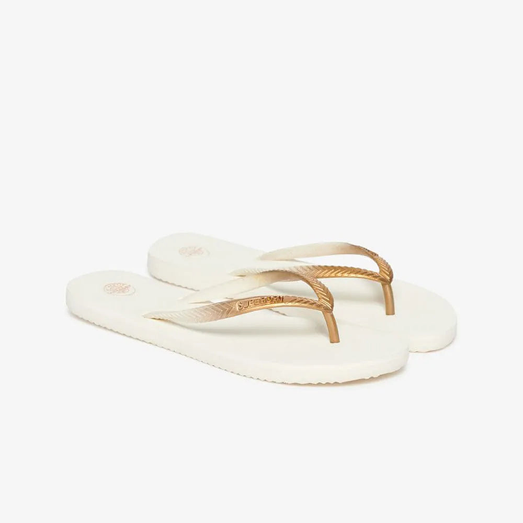 Sandalias Para Mujer Core Metallic Flip Flop Superdry 5