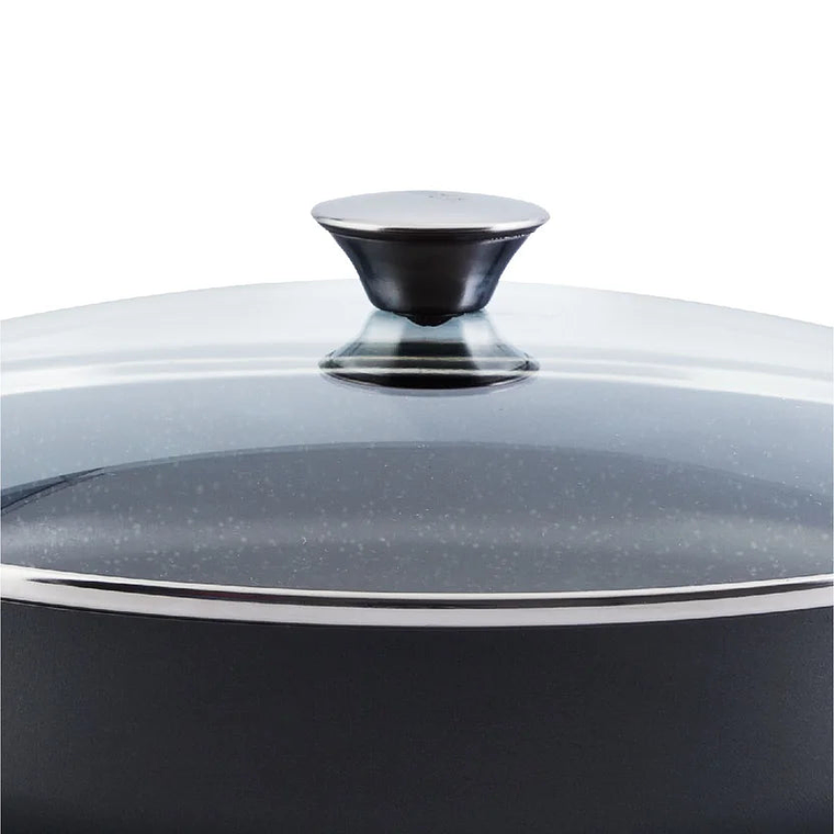 Sartén 30 cm Antiadherente Tapa Vidrio Talent Pro Imusa 4