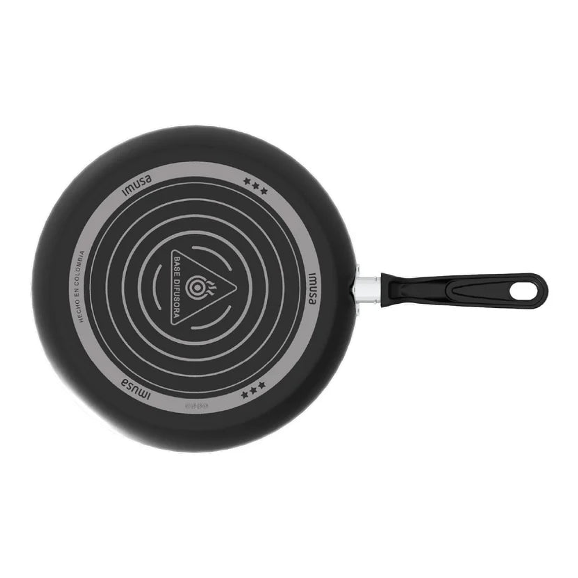 Sartén 30cm Antiadherente Tapa Vidrio Easy Cook Imusa 2