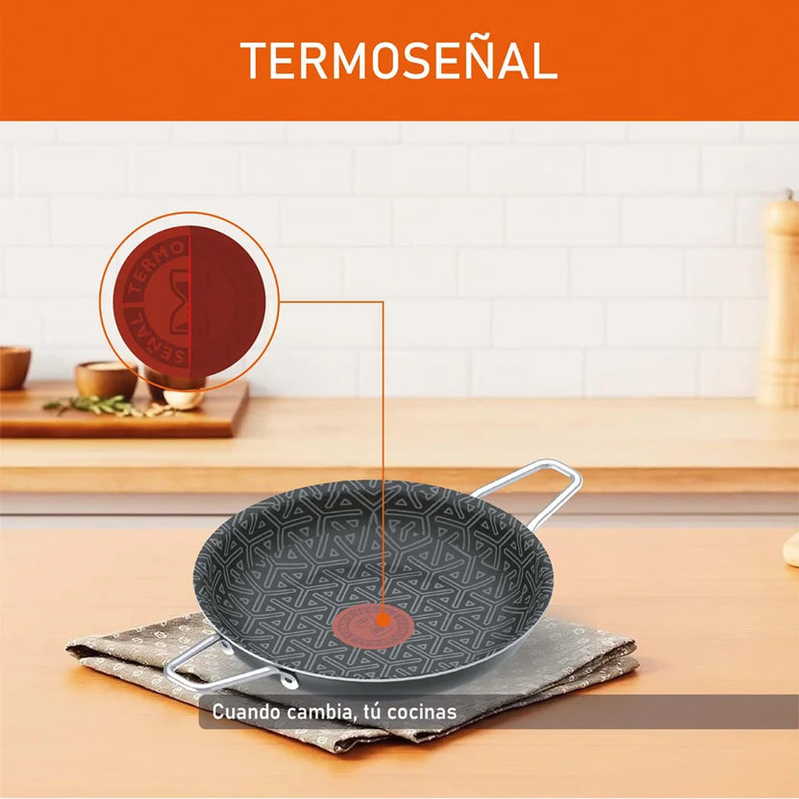 Set de Sartén 20cm Tapa Vidrio + Cacerola 14cm Easy Cook Imusa 2