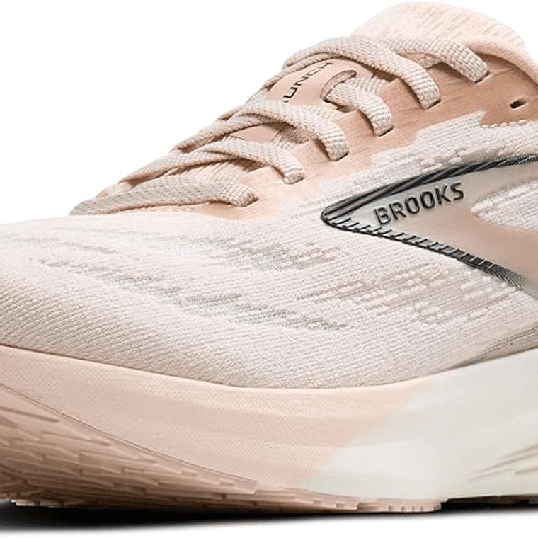 Tenis Brooks Launch Beige 1