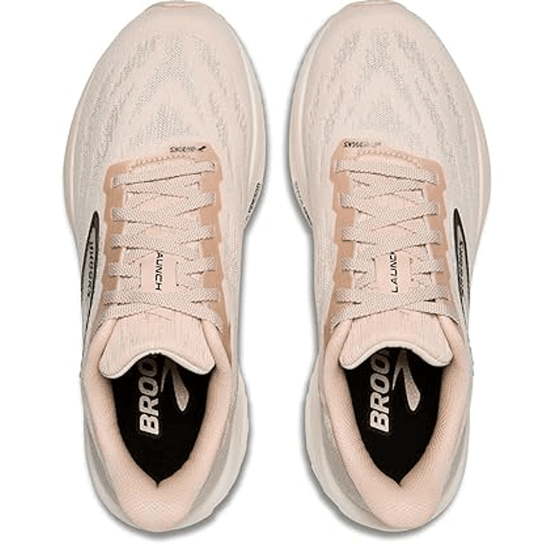 Tenis Brooks Launch Beige 2