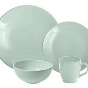 Juego vajilla 12 piezas Cotidiana