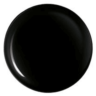 Plato opal 1 pieza 27 cm Diwali negro