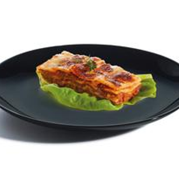 Plato opal 1 pieza 27 cm Diwali negro 2