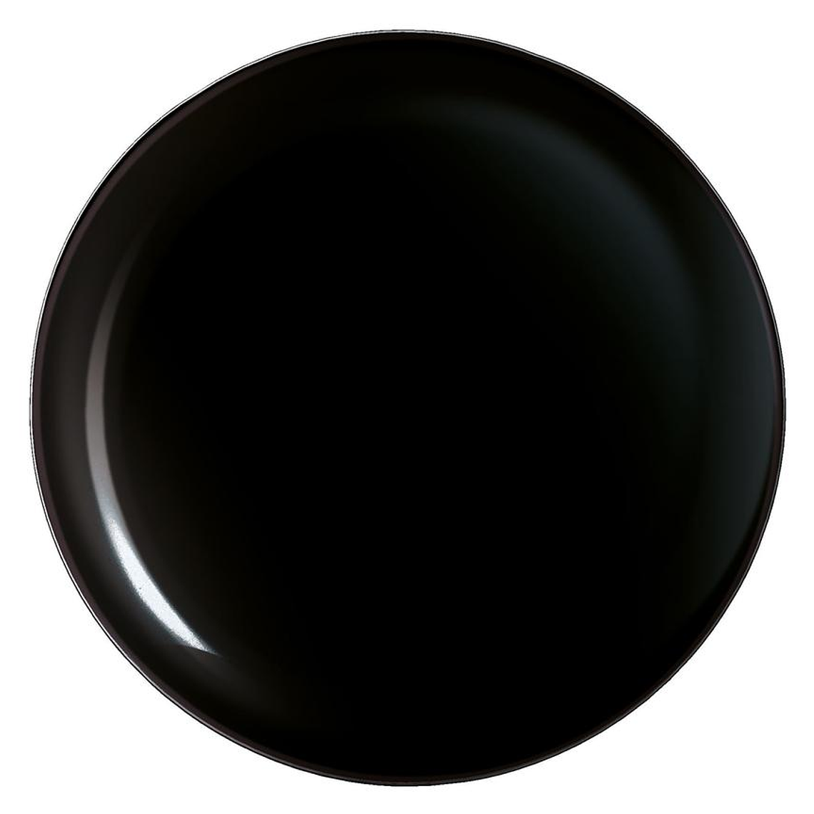 Plato opal 1 pieza 19cm Diwali negro 1