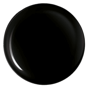 Plato opal 1 pieza 19cm Diwali negro