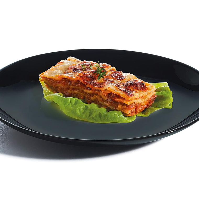 Plato opal 1 pieza 19cm Diwali negro 2