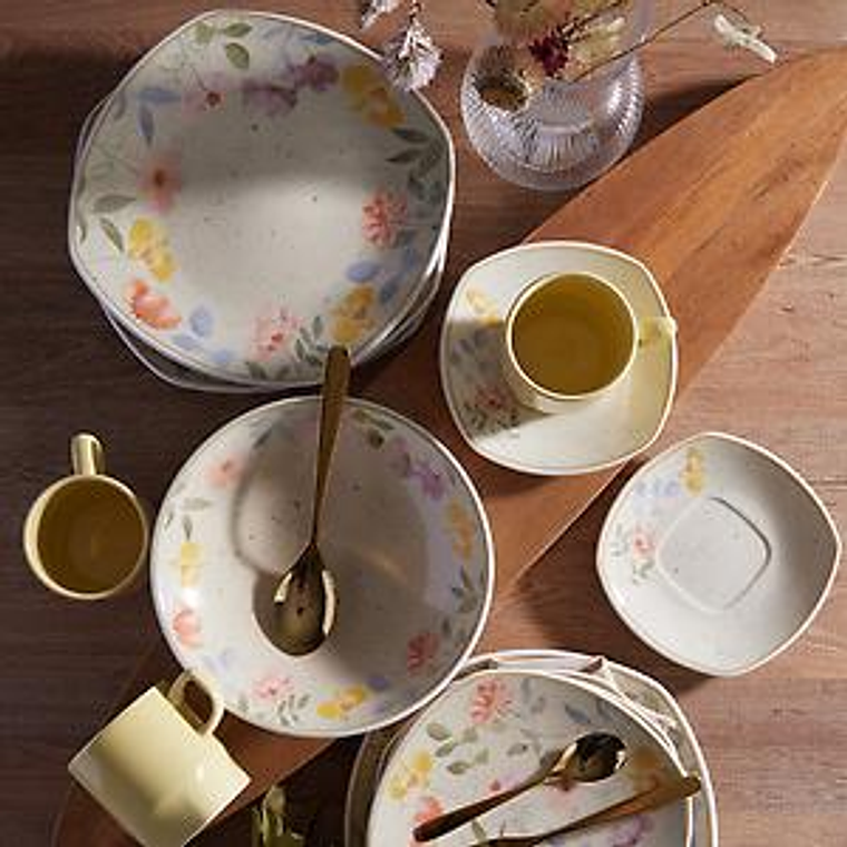 Vajilla Corona Alisa 4 puestos 20 piezas 1