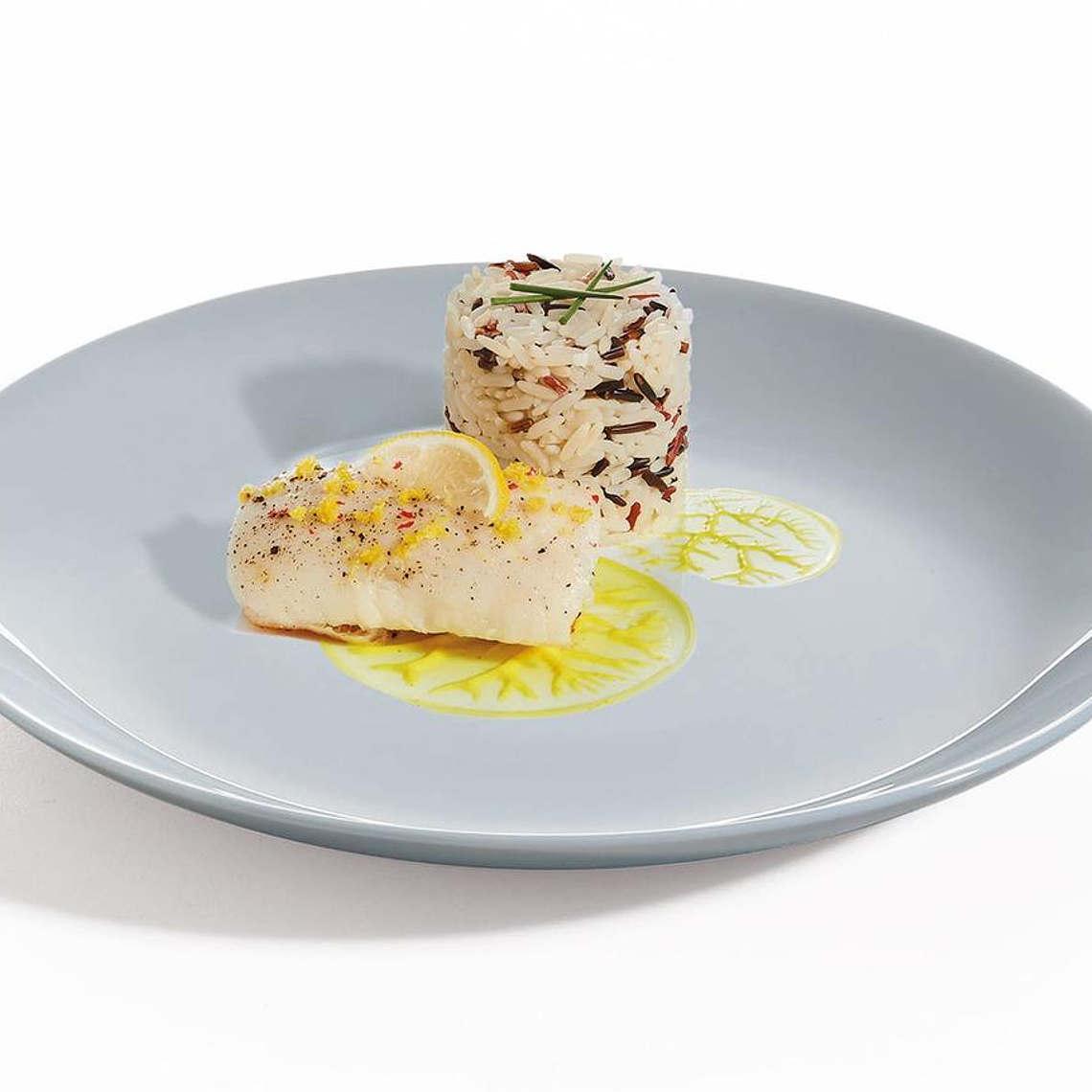 Plato entrada 19 cm opal Diwali Granit gris 2