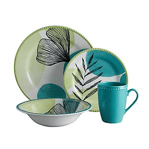 Vajilla Corona Artemisa 4 Puestos 16 Piezas
