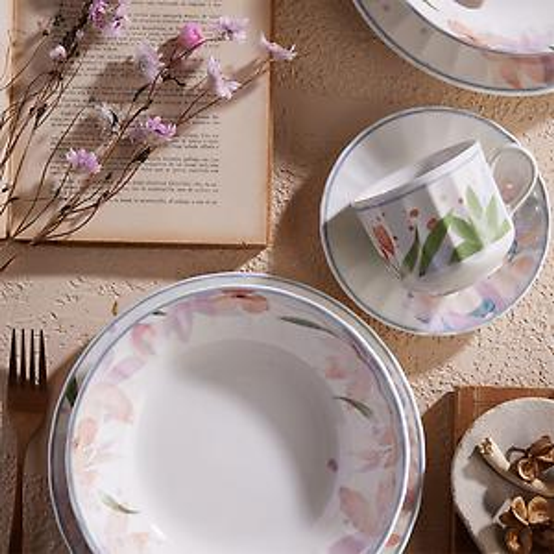 Vajilla Corona Arles 4 puestos 16 piezas 2