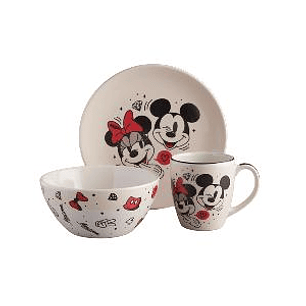 Set de Desayuno 267.7ml Mickey Loyal and True Disney