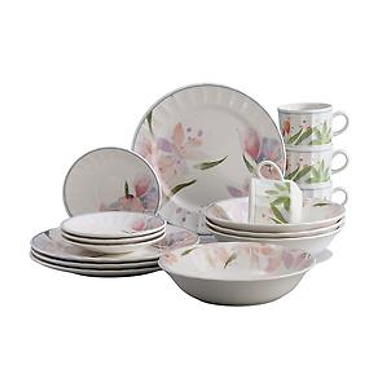 Vajilla Corona Arles 4 puestos 16 piezas 4