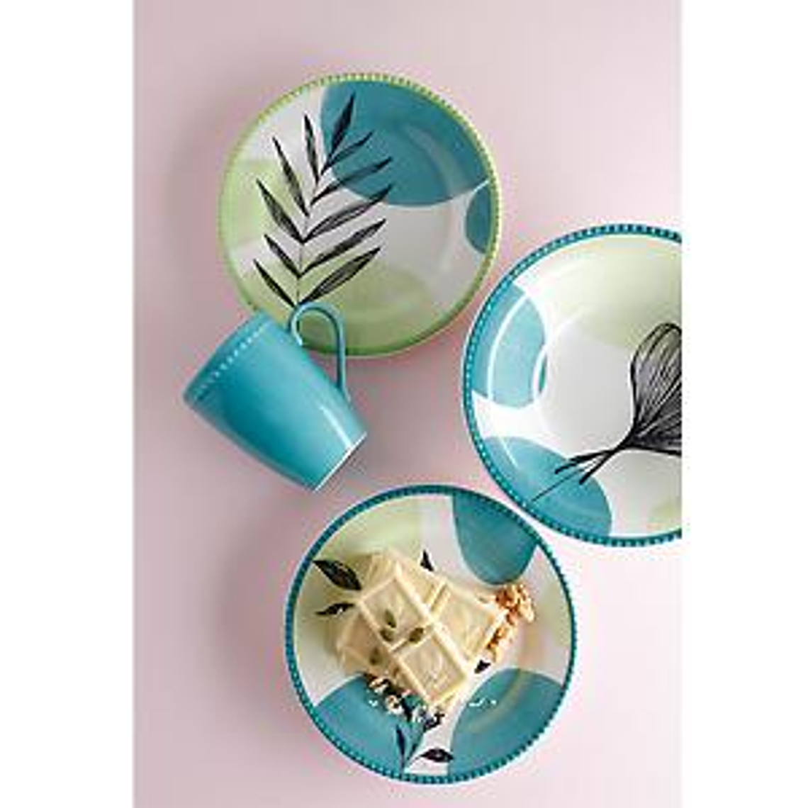 Vajilla Corona Artemisa 4 Puestos 16 Piezas 4