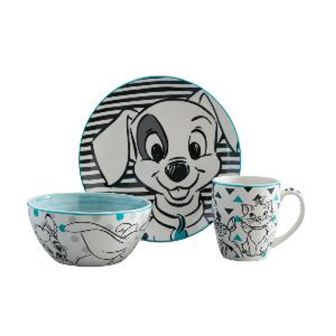 Set De Desayuno Disney Clásicos 276.7ml 1