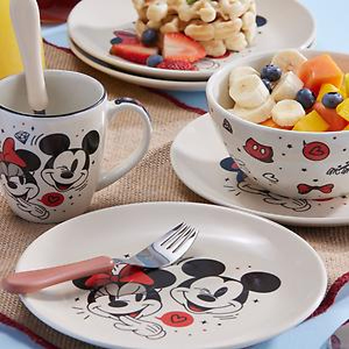 Set de Desayuno 267.7ml Mickey Loyal and True Disney 2