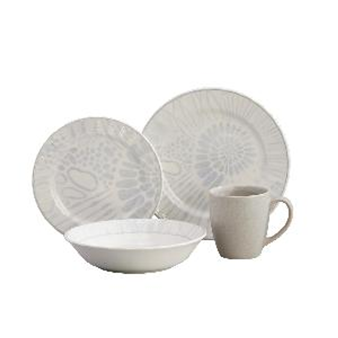 Vajilla Corona Amonita 4 puestos 16 piezas 1