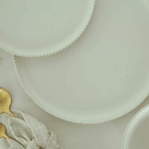 Juego de loza 18 piezas Vajilla Cerámica Oxford