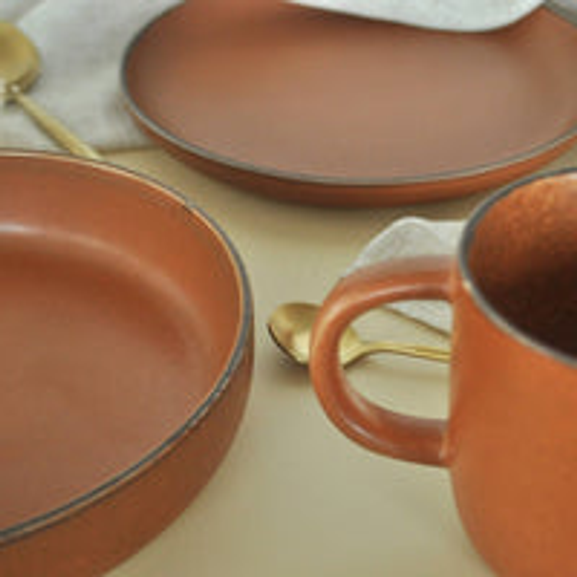 Juego de loza 25 piezas Vajilla Cerámica Toscana 2