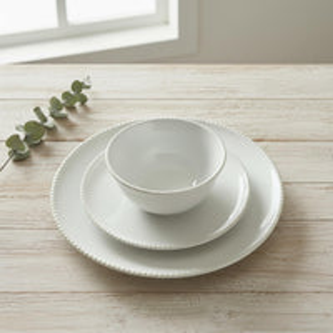 Juego de loza 18 piezas Vajilla Cerámica Oxford 3