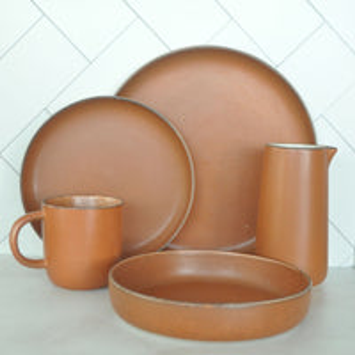 Juego de loza 25 piezas Vajilla Cerámica Toscana 3