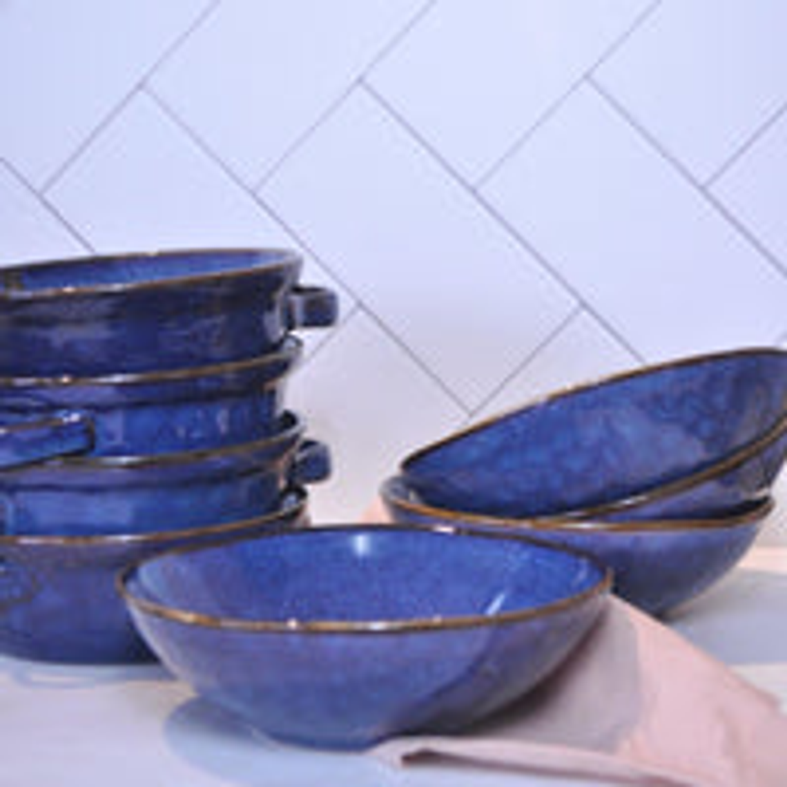 Set 4 Bowls Cerámica Paris - Loza granel 1