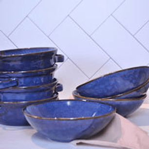 Set 4 Bowls Cerámica Paris - Loza granel