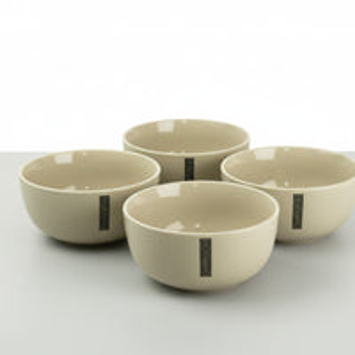 Set 4 Bowls Cerámica Lauca 15 cm - Loza granel 1
