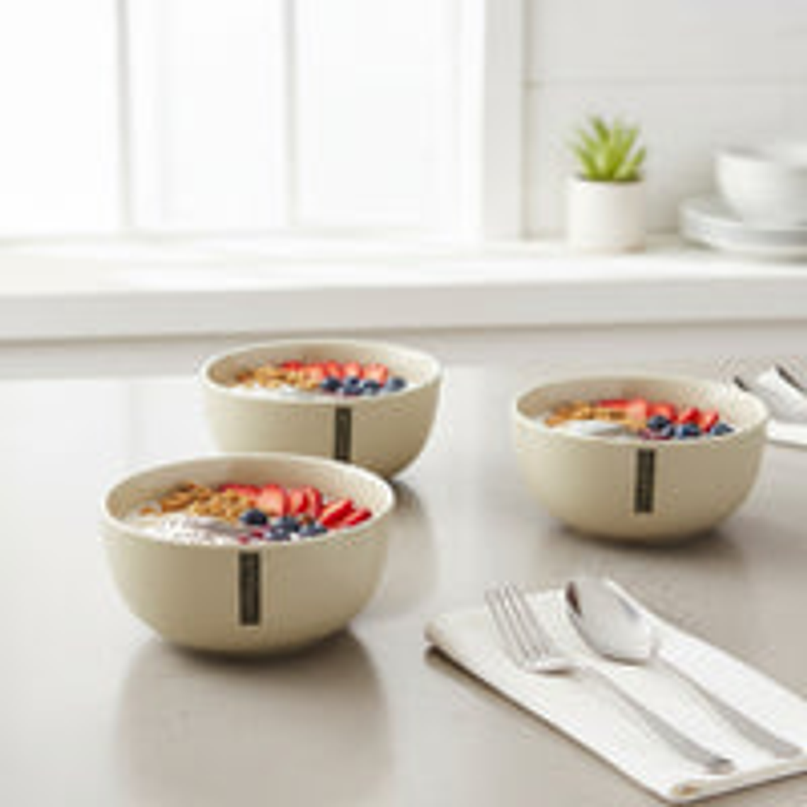 Set 4 Bowls Cerámica Lauca 15 cm - Loza granel 2