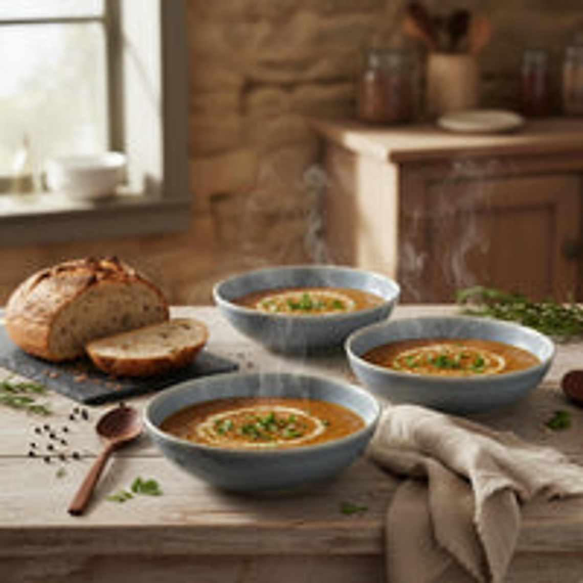 Set 4 Bowls Soperos Cerámica Fuji - Loza granel 4