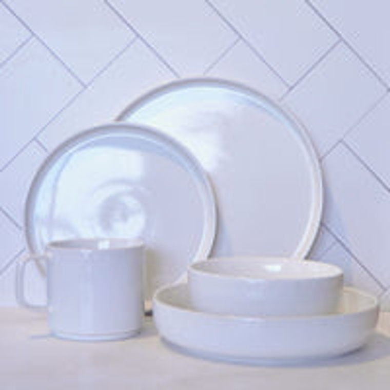 Juego de loza 20 piezas Vajilla Cerámica Manhattan 4