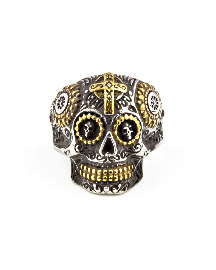 Anillo Catrina Dorado/ Plateado