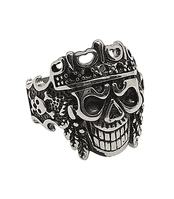 Anillo Calavera Rey Indio