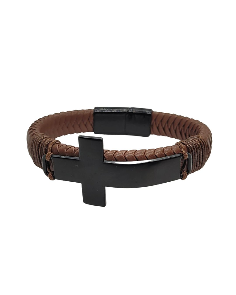 Pulsera Café Cruz Negra