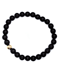 Pulsera Black Obsidian Gold