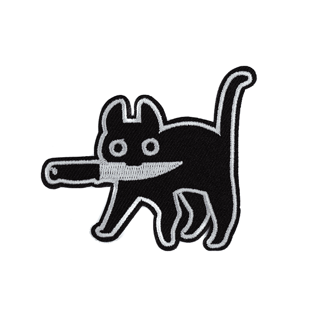 Parche Killer Cat Negro