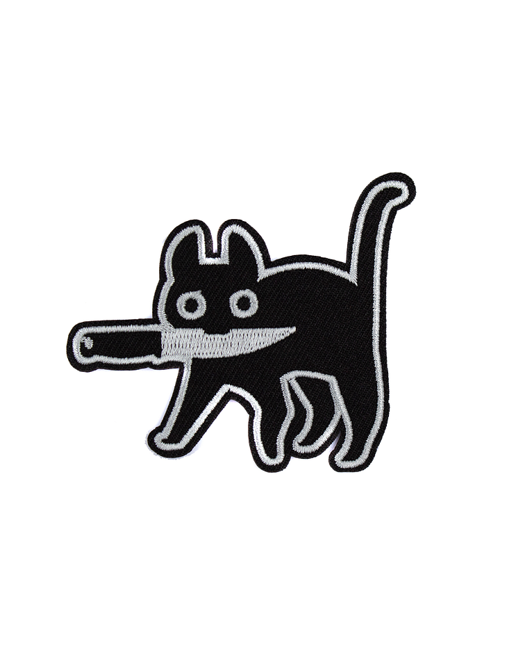 Parche Killer Cat Negro