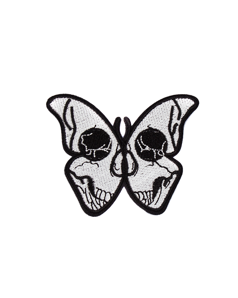 Parche Mariposa Calavera